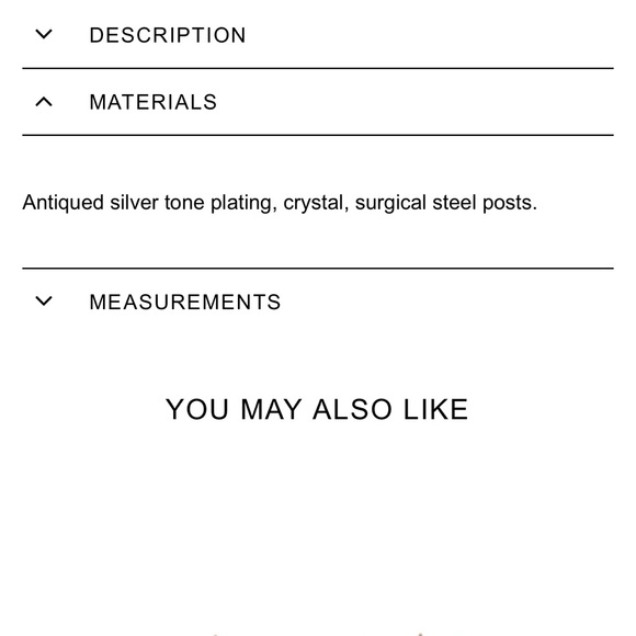 NWT Designer Lulu Frost Electra Silver Crystal Celestial Starburst Studs - Picture 4 of 6